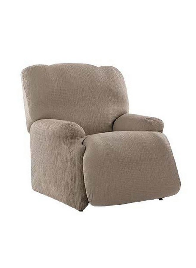 SOFA SKIN Nueva Textura Rustica Recliner Sofa Cover Linen 70-90 cm 32795  - Image 1