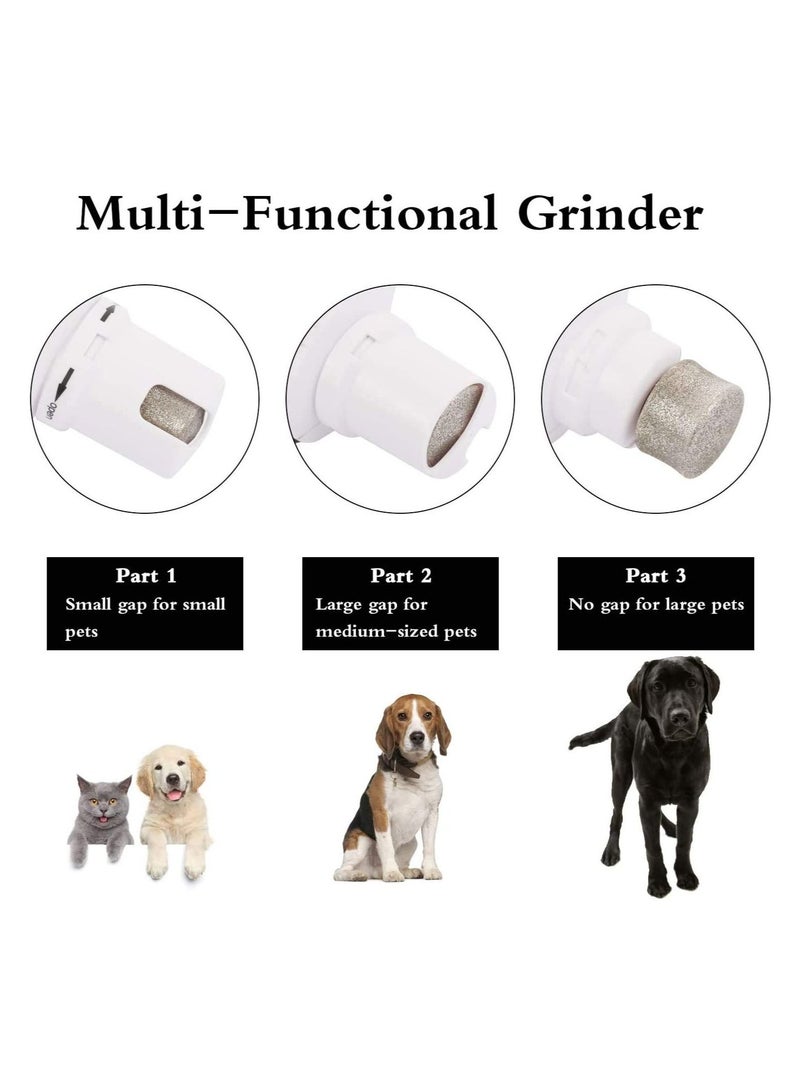 Generic Cat Dog Pet Nail Grinder Ultra Silent Automatic Electric Nail Clippers Pet Manicure Tool Nail Cutters Pet Supplies - Image 4