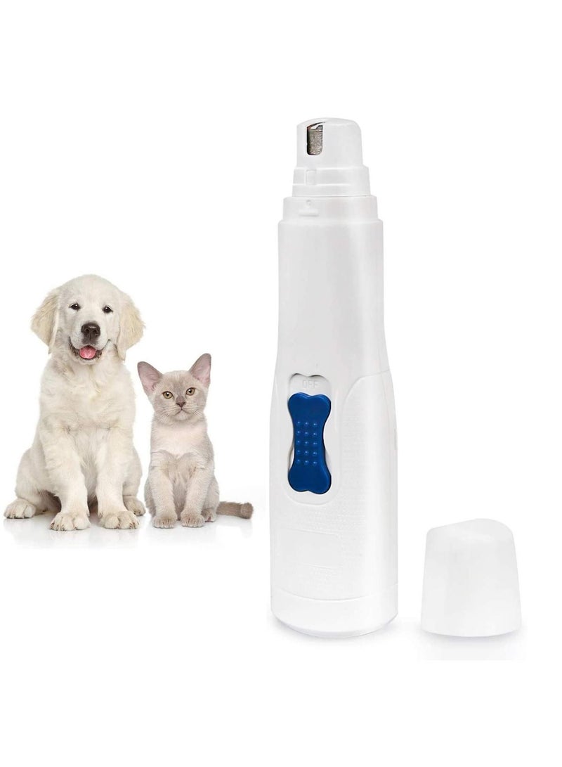 Generic Cat Dog Pet Nail Grinder Ultra Silent Automatic Electric Nail Clippers Pet Manicure Tool Nail Cutters Pet Supplies - Image 1