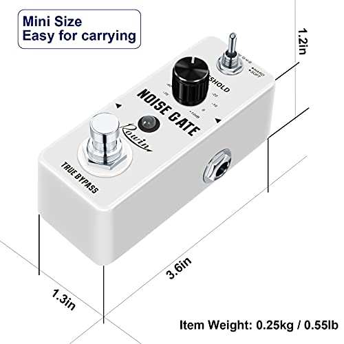 Rowin Guitar Noise Killer Noise Gate Suppressor Effect Pedal LEF-319 - Image 5