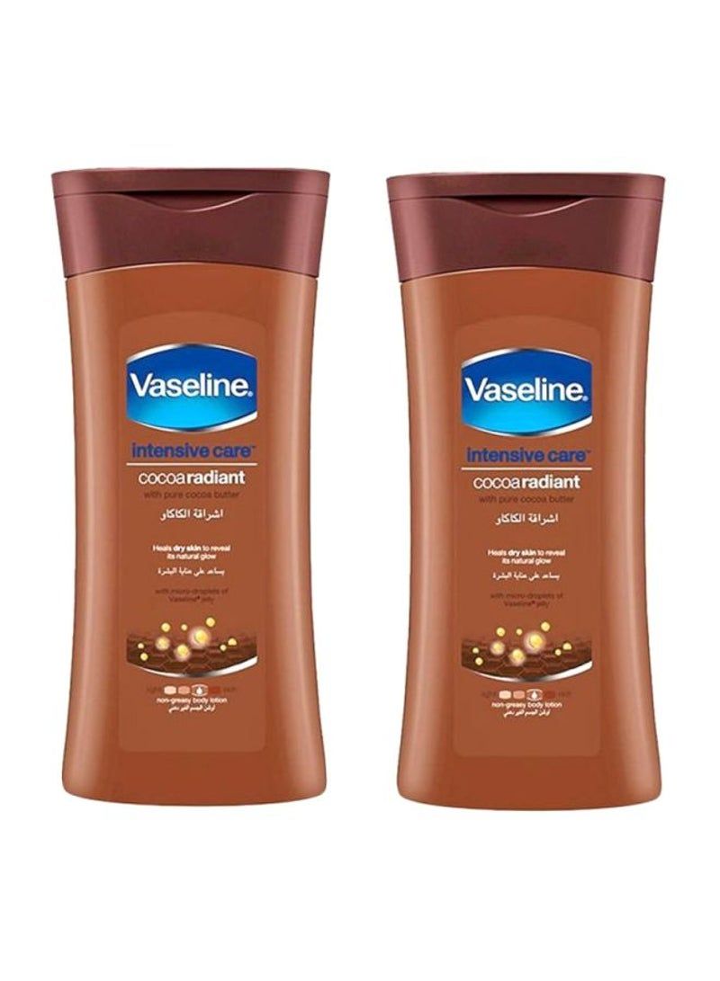 Cocoa Radiant Body Lotion Pack of 2 400ml