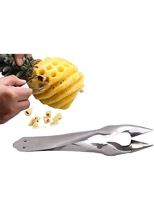 PATTAR PATTAR Stainless Steel Convenient Seed Remover Pineapple Eye Peeler 1 Piece  - Image 3