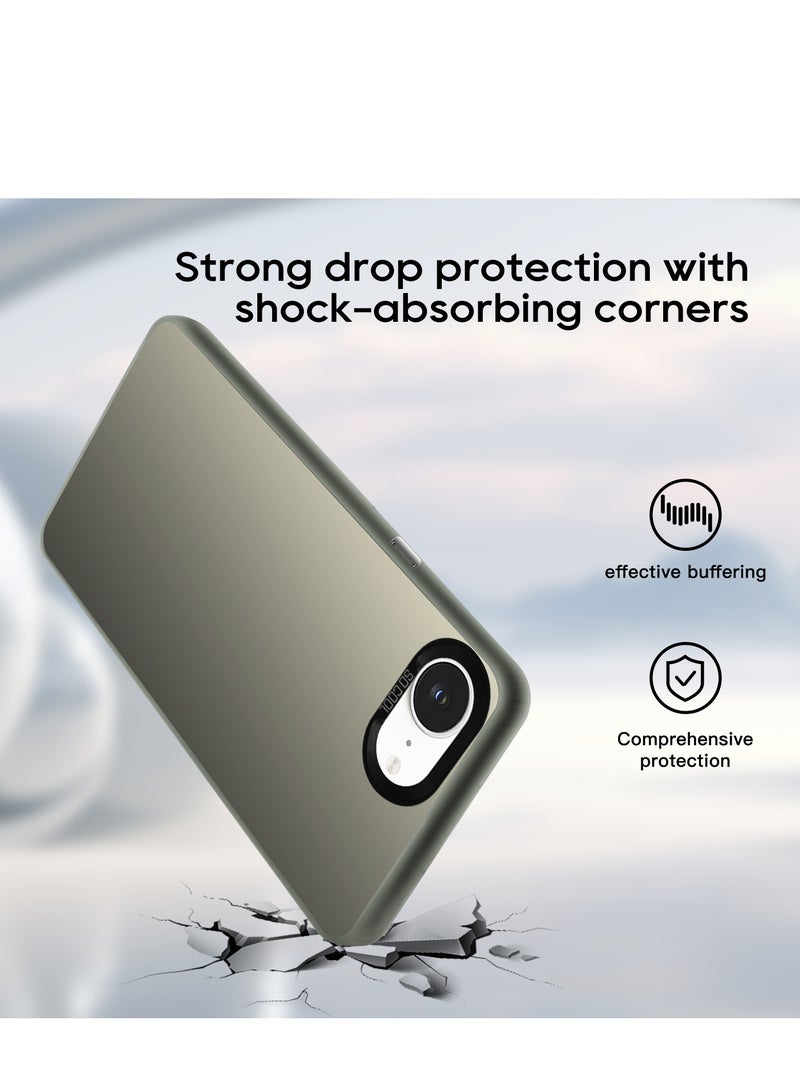 LiuShan iPhone 16e Case, Slim TPU Bumper Phone Cover,360°Full Body Shockproof Protective Phone Case for iPhone 16e - Image 3