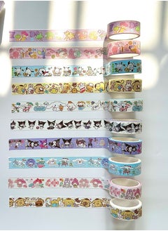 10 Rolls Cute Washi Tape Set,Sanrio Children's stationery Gift Set, Aesthetic Decorative Masking Tape Sets for Scrapbook, Journaling, Kid's DIY Craft, Scrapbooking Supplies - pzsku/ZAABE70608AD14F9EAC24Z/45/_/1734090028/9664bd72-2df1-4ce4-8a60-a82cd10e17dc