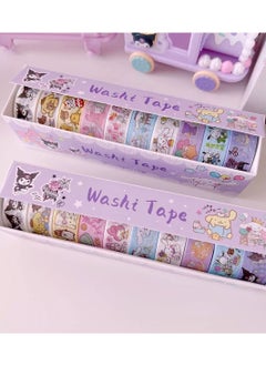 10 Rolls Cute Washi Tape Set,Sanrio Children's stationery Gift Set, Aesthetic Decorative Masking Tape Sets for Scrapbook, Journaling, Kid's DIY Craft, Scrapbooking Supplies - pzsku/ZAABE70608AD14F9EAC24Z/45/_/1734090238/1565b535-ea60-4d87-aac5-7eabf4be0212