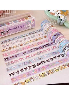 10 Rolls Cute Washi Tape Set,Sanrio Children's stationery Gift Set, Aesthetic Decorative Masking Tape Sets for Scrapbook, Journaling, Kid's DIY Craft, Scrapbooking Supplies - pzsku/ZAABE70608AD14F9EAC24Z/45/_/1734090258/ee75ed31-ee54-4f95-acd1-a48931cc07c4