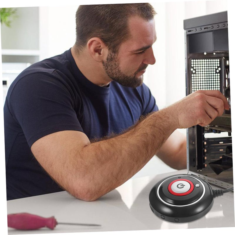 Desktop Computer Reset Button Extension Cable with LED Indicator Easy to Install - Image 5