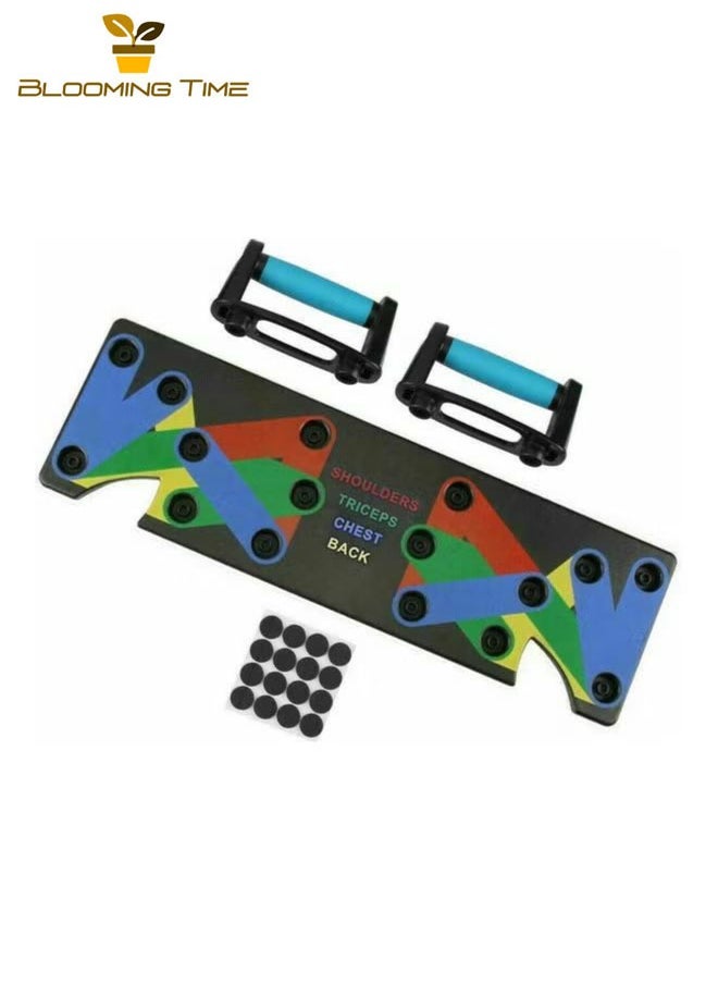 BLOOMING TIME Push-up board fitness system comprehensive training board 60*6*19cm  - Image 2