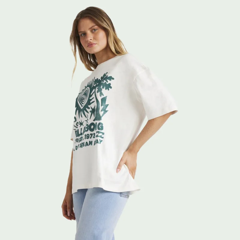 Billabong  Electric Feeling Short Sleeve T-Shirt - Women for Women | Best Price UAE