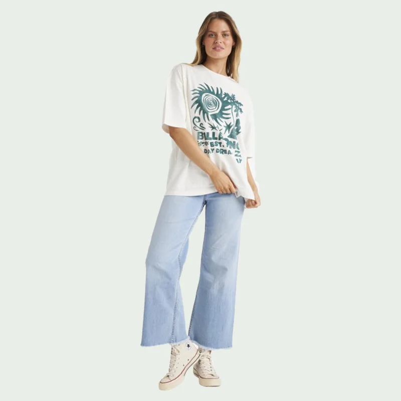 Billabong  Electric Feeling Short Sleeve T-Shirt - Women for Women | Best Price UAE