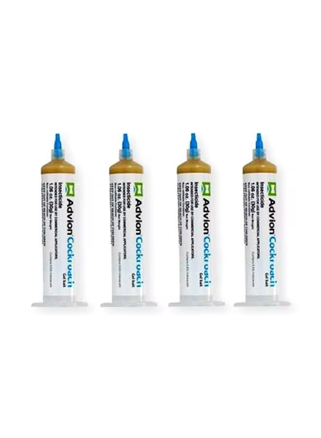 Cockroach Killer Gel Bait Insecticide 4 x 30g