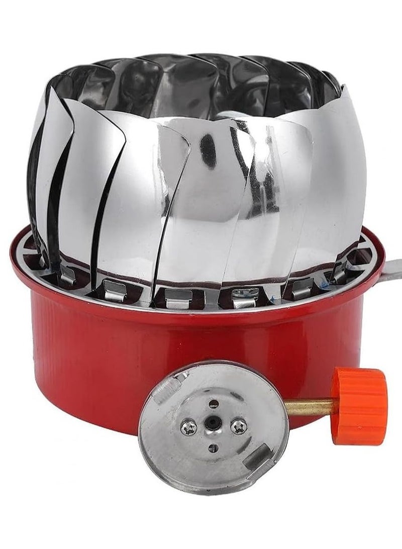 DubaiGallery Portable Camping Gas Stove - Lightweight Backpack Butane Burner - 2800W High Power Foldable - for Hiking Outdoor - Image 3