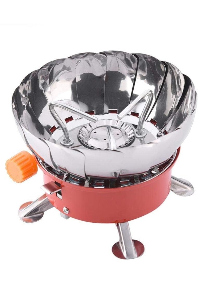 DubaiGallery Portable Camping Gas Stove - Lightweight Backpack Butane Burner - 2800W High Power Foldable - for Hiking Outdoor - Image 4