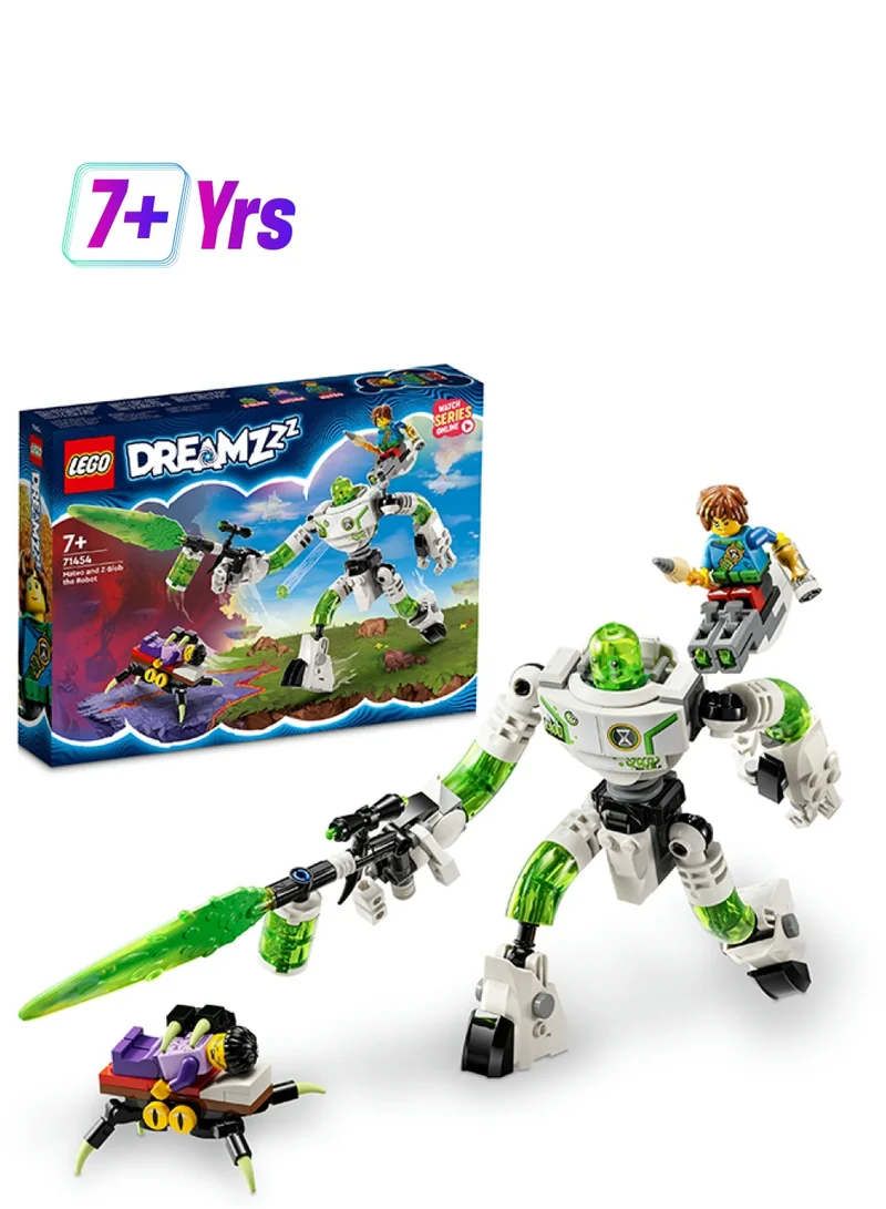 LEGO Dreamzzz Mateo And Z-Blob The Robot 71454 Building Toy Set; Kids With Big Imaginations Build A Giant Version Of A Character From The Lego Tv Show Dreamzzz; Gift For Ages 7 And Over (237 Pieces)