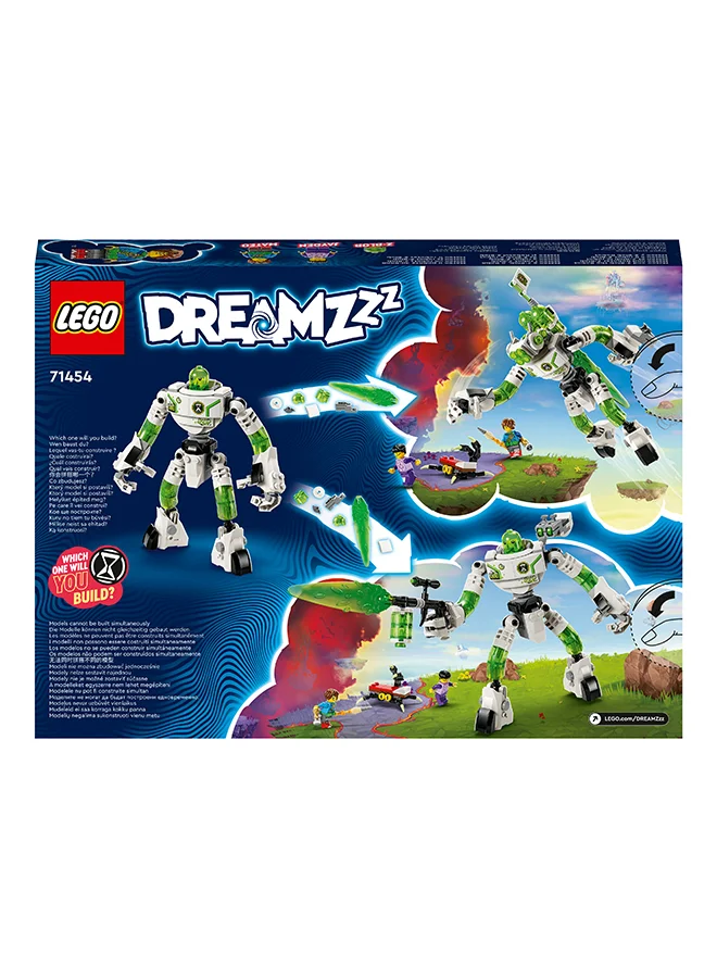 LEGO Dreamzzz Mateo And Z-Blob The Robot 71454 Building Toy Set; Kids With Big Imaginations Build A Giant Version Of A Character From The Lego Tv Show Dreamzzz; Gift For Ages 7 And Over (237 Pieces)