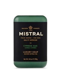 Mistral Bar Soap Organic Cypress Oak Large Bar