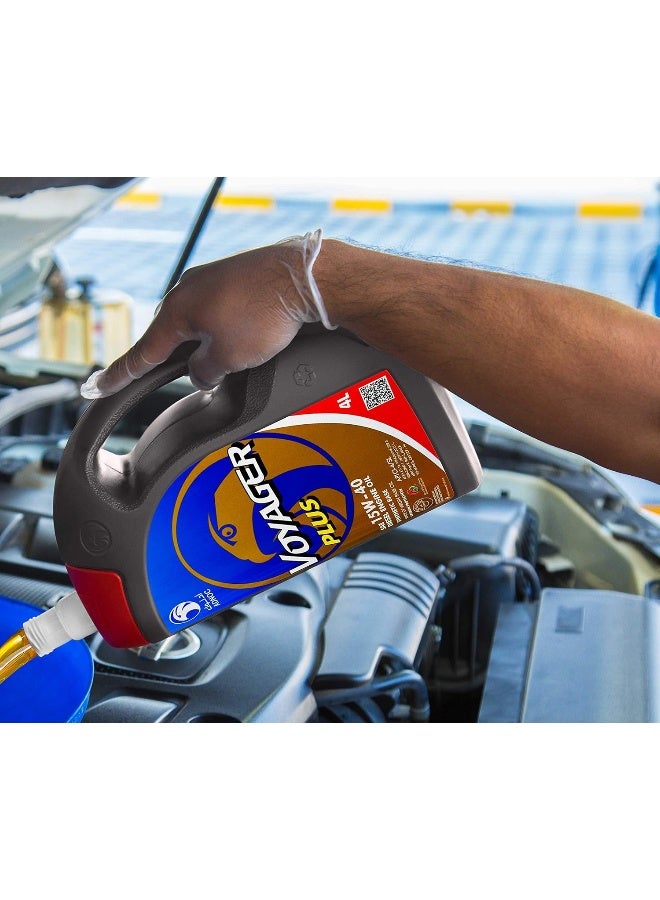 ADNOC Voyager Plus 15W/40 Ci4/Ch4/Sl Engine Oil - Image 4