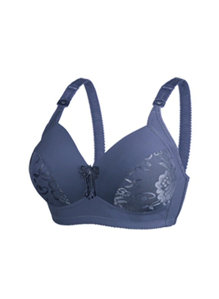 3-piece Set Of Large-Size D-cup Bras Without Underwire For Middle-aged And Elderly People - Image 3