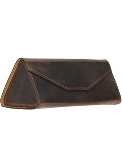 PLM Smart Glass Leather Glasses Case G2 Brown  - Image 1