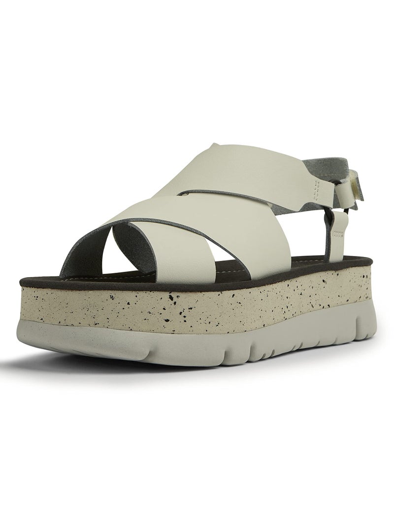Camper Oruga Up Women Sandal White Natural 85