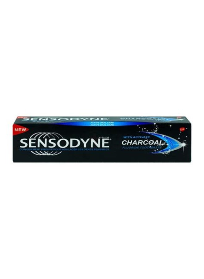 Sensodyne with activate fluoride toothpaste