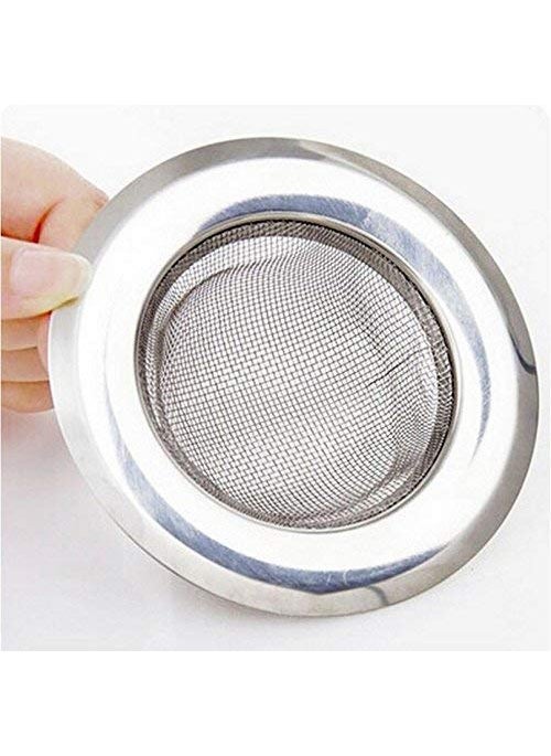 svk dream SVK Dream Stainless Steel Kitchen Sink Strainer Plug Filter Stopper Mesh Long Hair Food Blockages Cleaning Tool  - Image 1