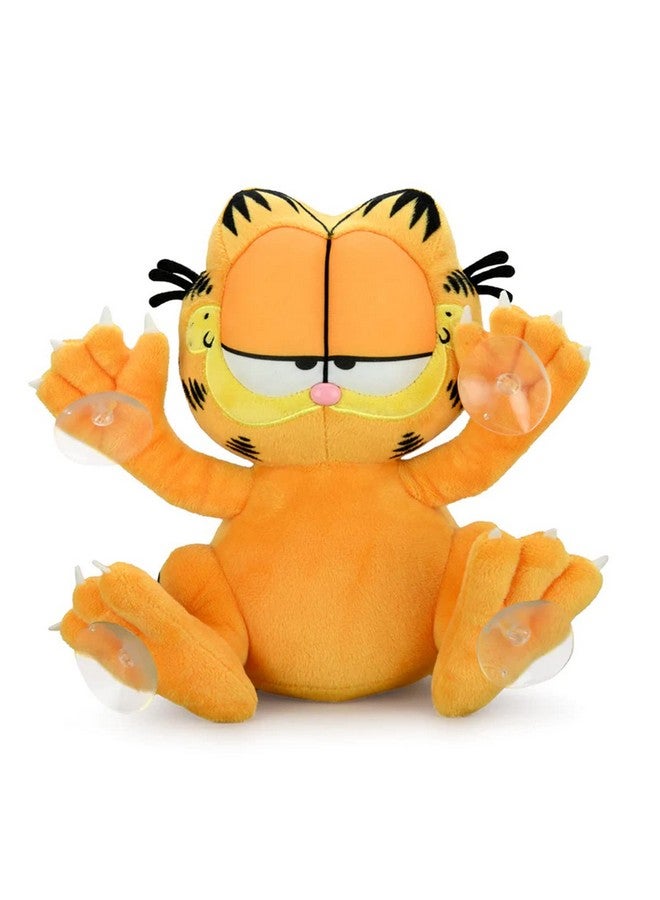 Kidrobot Garfield 8 Inch Suction Cup Window Clinger - Relaxed - Image 1