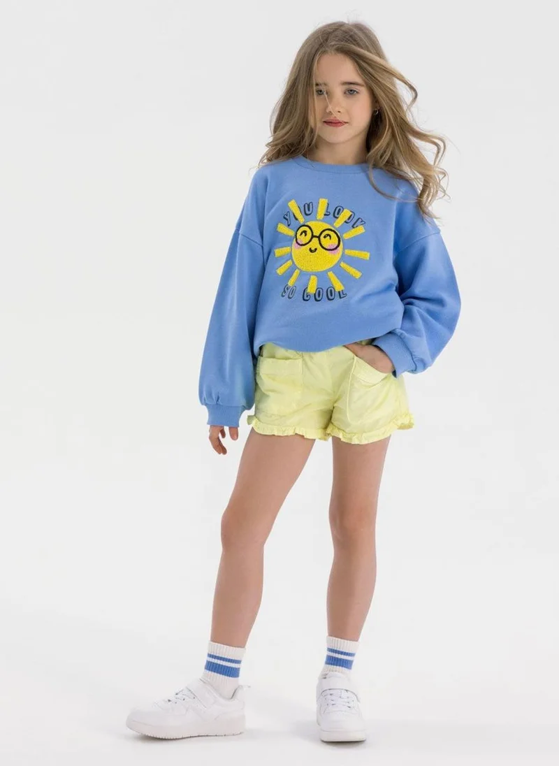 MINOTI Kids Girls Poplin Short