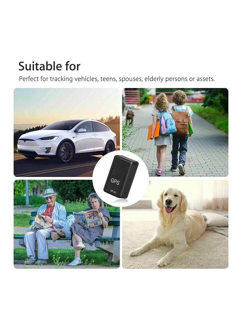 Generic - GPS Tracking Device Mini Magnetic GPS Tracker Real-time Car Truck Vehicle Locator GSM GPRS card Mini Real-time Portable Tracking Device Satellite Positioning Against Theft - Image 1