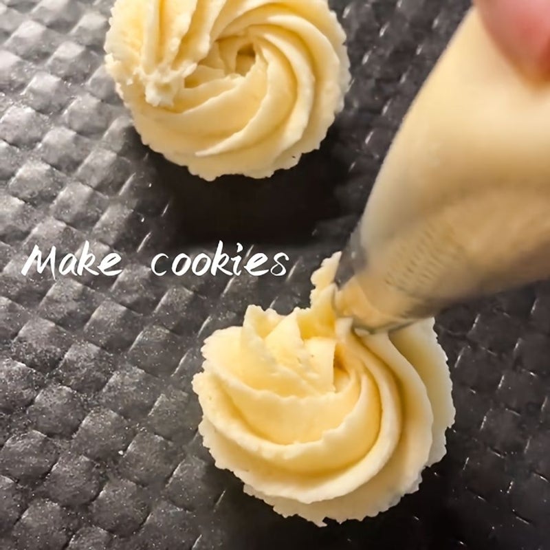 كيس أنابيب سميك 20 قطعة مجموعة أدوات خبز للاستخدام الواحد لتزيين الكعك - Image 5
