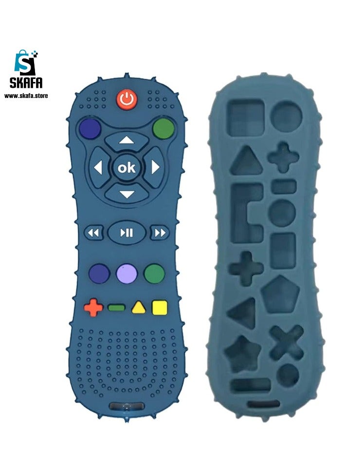 SKAFA Remote Teether for Baby | Soft Chew Toys with TV Remote Control Shape | Toy for Toddlers Teething Relief and Soothe Sore Gum, BPA Free, 3-12 Months - Image 1