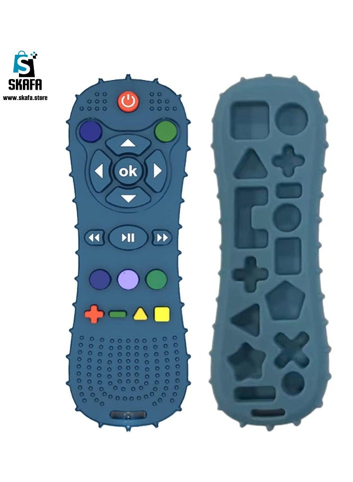 SKAFA Remote Teether for Baby | Soft Chew Toys with TV Remote Control Shape | Toy for Toddlers Teething Relief and Soothe Sore Gum, BPA Free, 3-12 Months - Image 2