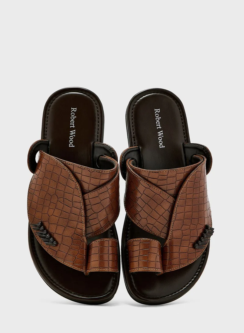 Robert Wood Traditional Shirgi Mens Arabic Sandal