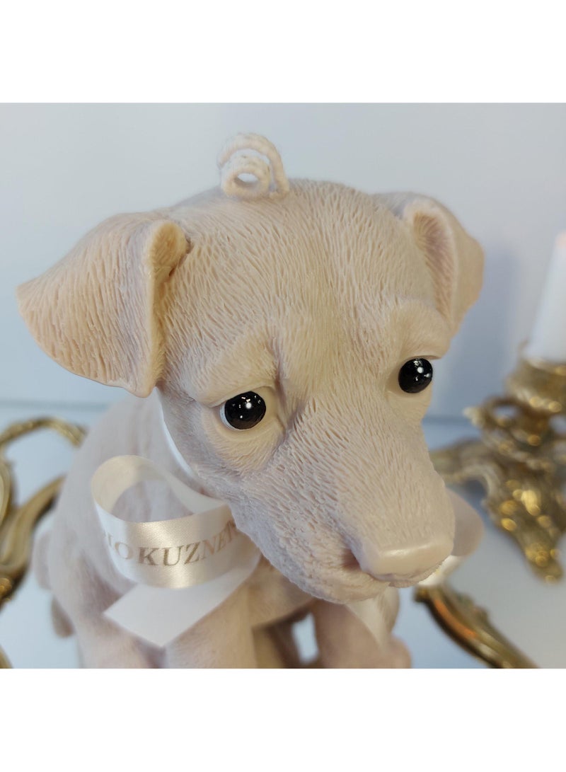 Candle Studio Kuznetsova-"Jack Russell Doggie"+ Candle Studio Kuznetsova"Bone"  - Image 2