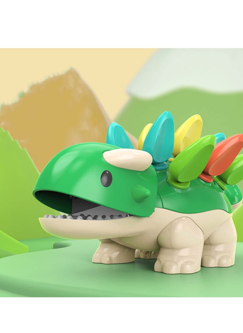 Dinosaur Fine Motor Skills Toys for Toddlers Age 1-3 Years, Toddler Dinosaur Games, Dinosaur Plugging Toy Fine Motor Skills,Dino Toy Color & Number (Dinosaur Fine Motor Skills)