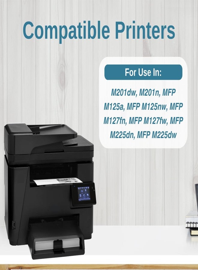 Print Page 83A Toner Cartridge Compatible for LJ Printers M201dw, M201n, MFP M125a, MFP M125nw, MFP M127fn, MFP M127fw, MFP M225dn, MFP M225dw (1 pcs) - Image 2