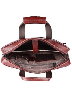 HAMMONDS FLYCATCHER Bombay Brown Leather 15.6 inch Laptop Messenger Bag (L=40,H=29, B=8 cm) LB164BR | 7G27  - Image 5