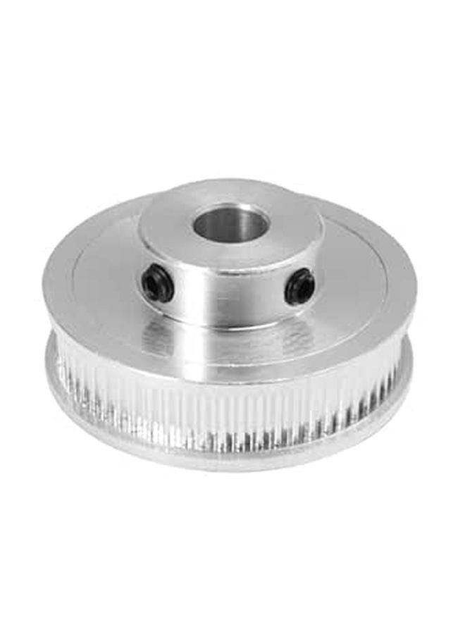 High Precision Aluminum Alloy Timing Pulley Belt Wheel For 3D Printer CNC Machine Silver - Image 1