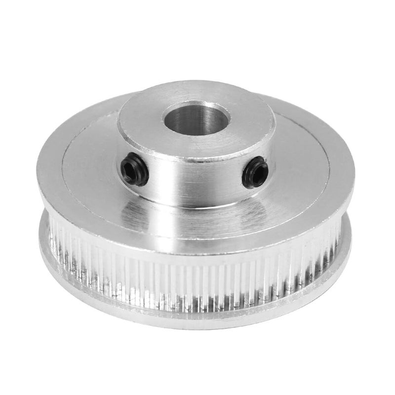 High Precision Aluminum Alloy Timing Pulley Belt Wheel For 3D Printer CNC Machine Silver - Image 2