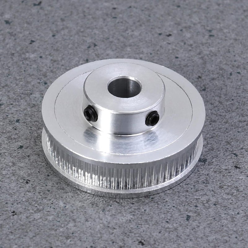 High Precision Aluminum Alloy Timing Pulley Belt Wheel For 3D Printer CNC Machine Silver - Image 3