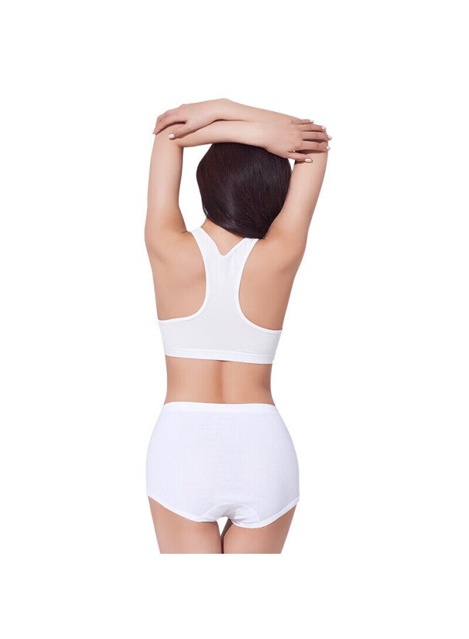 Your Sun Comfortable And Cool 100% Cotton Women's Panties Plus Size Loose-fit Cotton Triangle Underwear For Middle-aged And Elderly Women, Same Style As In Stores - Image 1