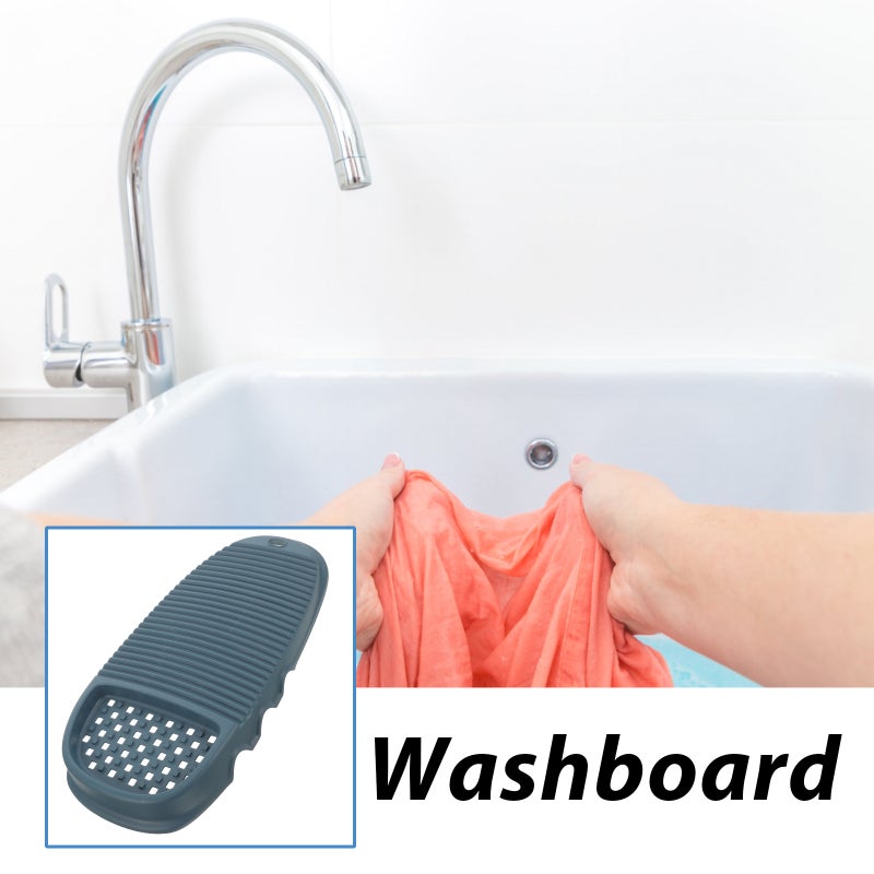 📦 ألواح غسيل غير قابلة للانزلاق تصميم محمول لتنظيف فعال وبناء متين - Image 4