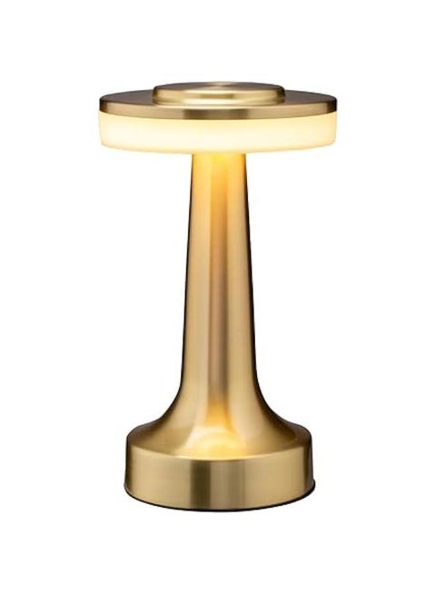 O’Bright Portable LED Table Lamp with Touch Sensor, 3-Levels Brightness, Rechargeable Battery Up to 48 Hours Usage, Night Light for Kids Nursery, Nightstand Lamp, Bedside Lamp (Gold)