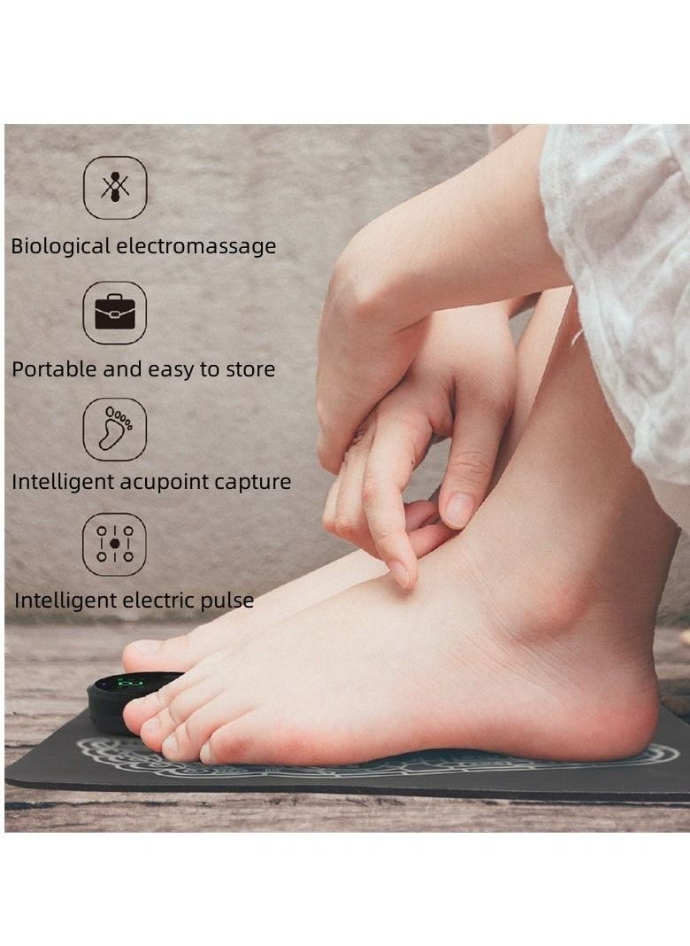 ماركة غير محددة EMS Foot Massager LCD 6 Modes Electrotherapy Foot Therapy  - Image 3