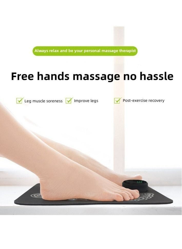ماركة غير محددة EMS Foot Massager LCD 6 Modes Electrotherapy Foot Therapy  - Image 4