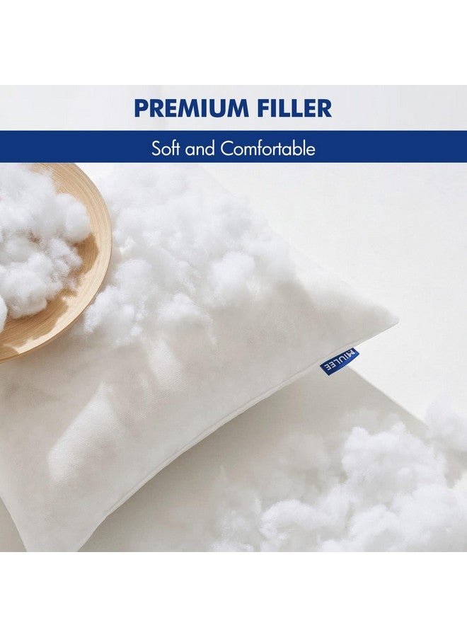 MIULEE MIULEE Pillow Insert 12x20 Inch, Decorative Rectangle Throw Pillow Insert, Premium Fluffy Pillow Forms Stuffer for Sofa Couch Living Room  - Image 2