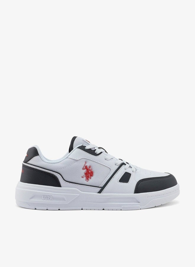 U.S. Polo Assn. Men's White Sneakers - Elegant Design,Comfortable Casual Shoes for Everyday Wear - Image 1