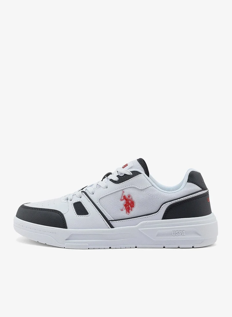 U.S. Polo Assn. white Men's White Sneakers - Elegant Design,Comfortable Casual Shoes for Everyday Wear for Men | Best Price UAE