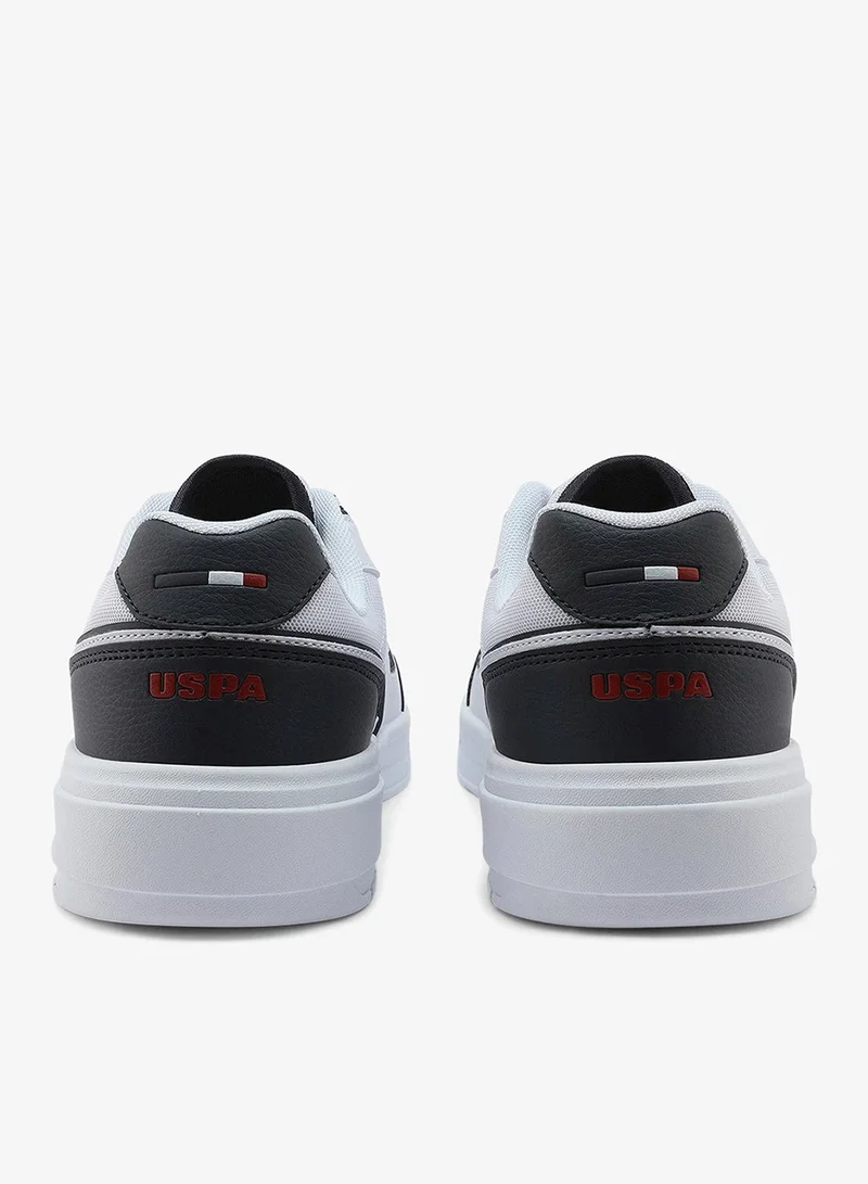 U.S. Polo Assn. white Men's White Sneakers - Elegant Design,Comfortable Casual Shoes for Everyday Wear for Men | Best Price UAE