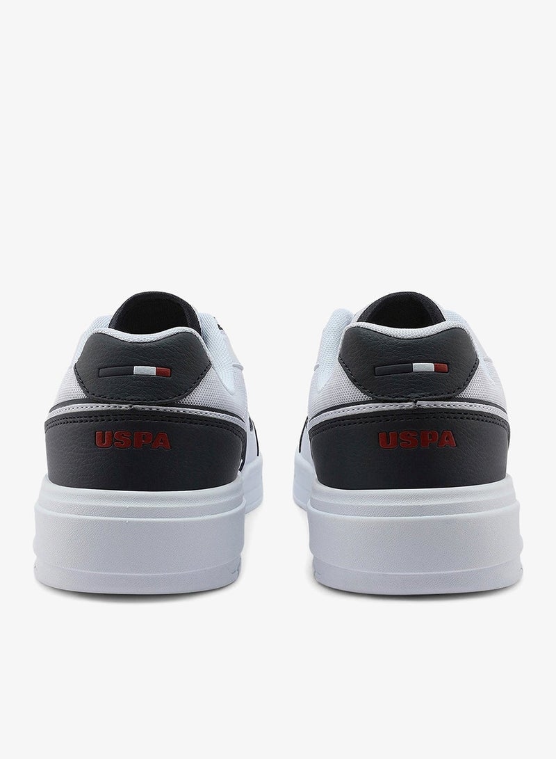 U.S. Polo Assn. Men's White Sneakers - Elegant Design,Comfortable Casual Shoes for Everyday Wear - Image 4